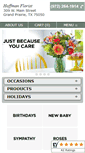 Mobile Screenshot of hoffmanflorist.net